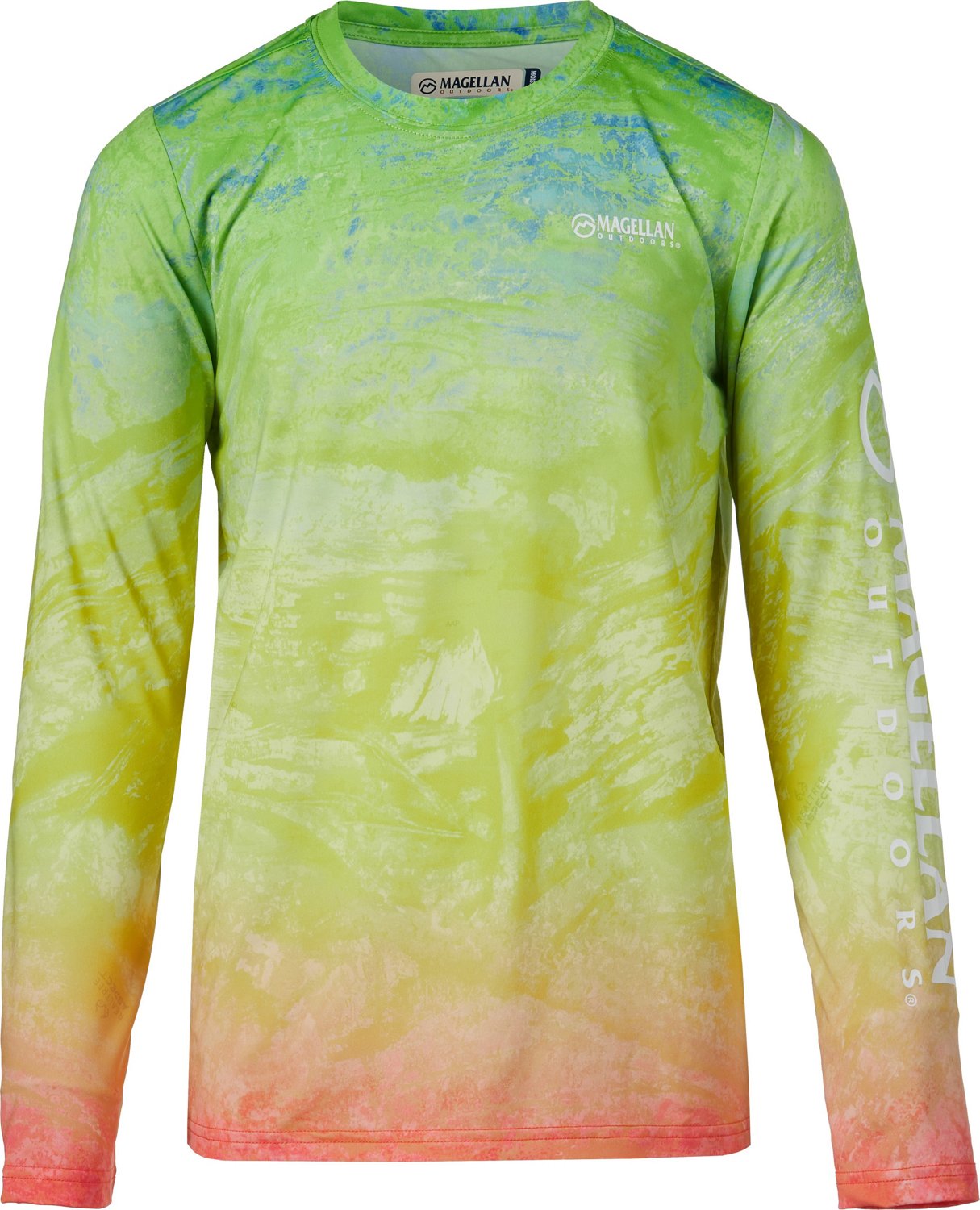 Magellan Outdoors Boys' RealTree Aspect Tri Ombre Long Sleeve T-shirt