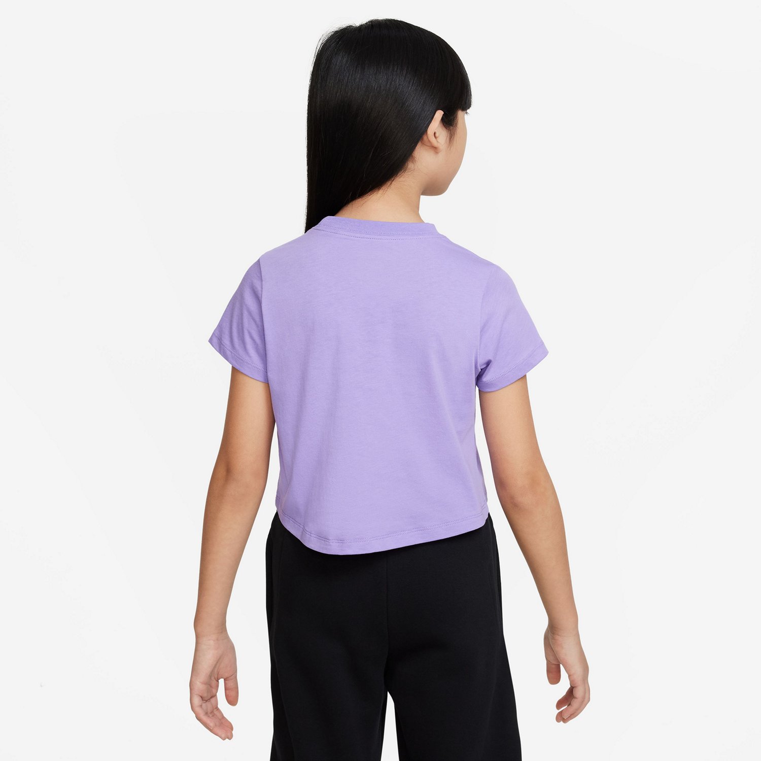 Nike Girls' Sportswear Futura Crop T-shirt - view number 2