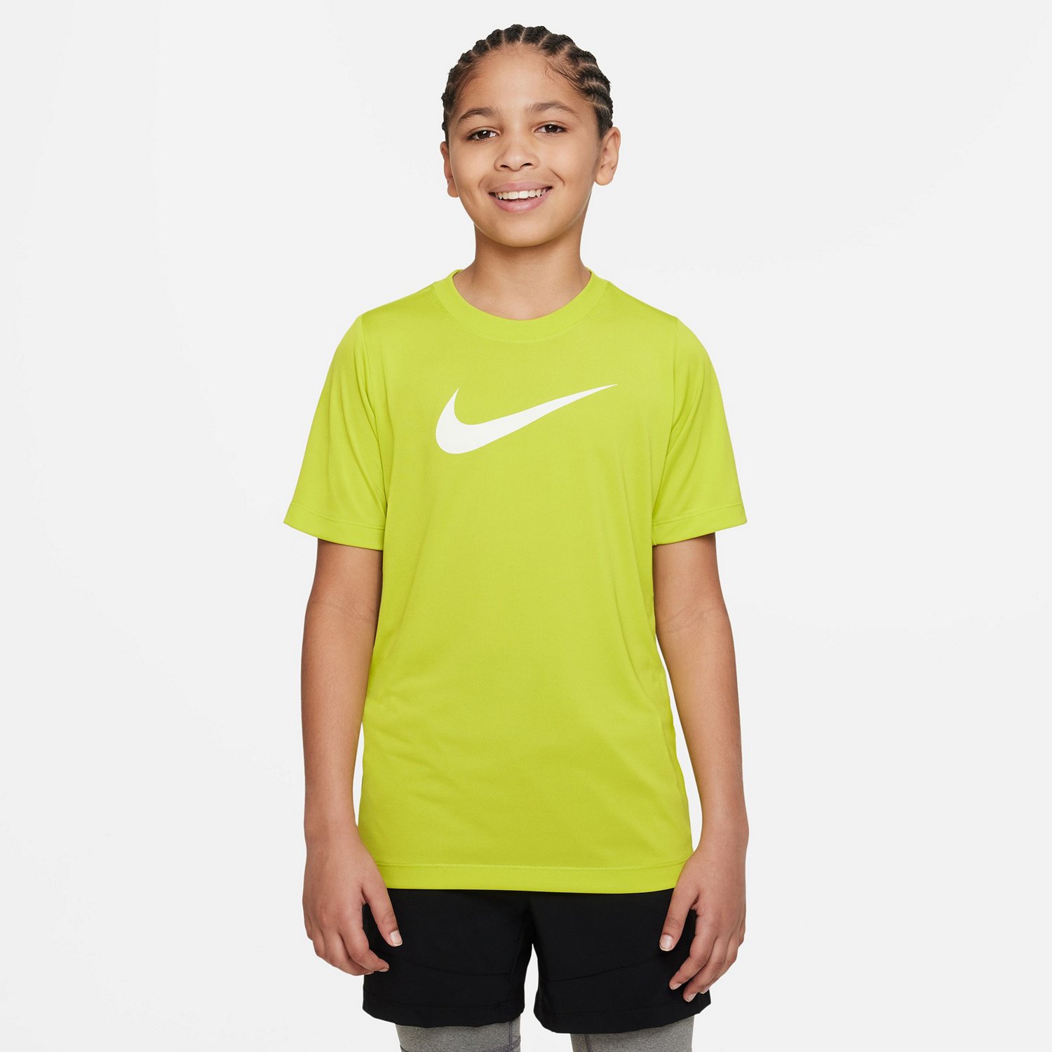 boys yellow nike shirt