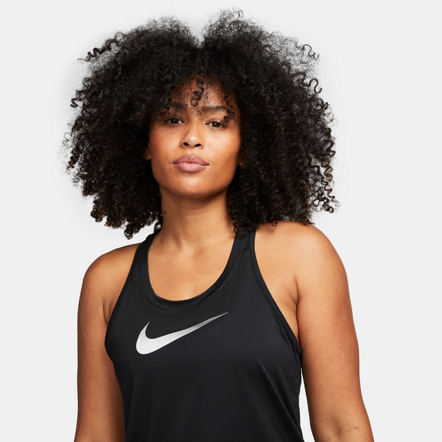Nike Women's One DriFIT Swoosh Tank Top Academy