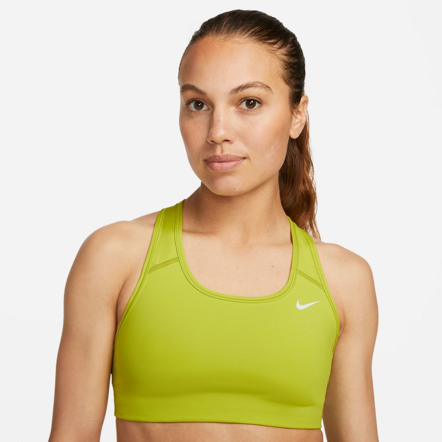 Nike Women's Swoosh Medium Impact Sports Bra Academy