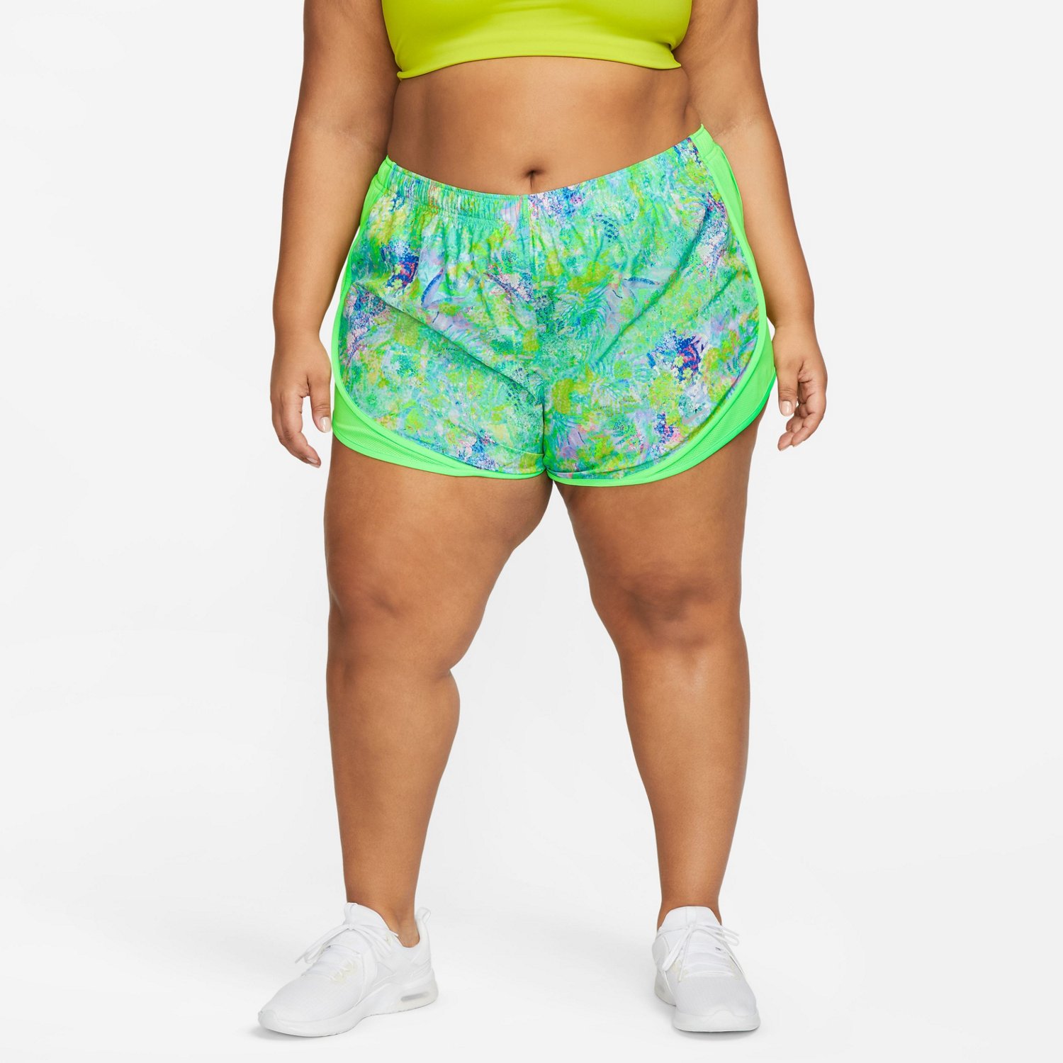 Nike Women's Dri-FIT All Over Print Tempo Shorts