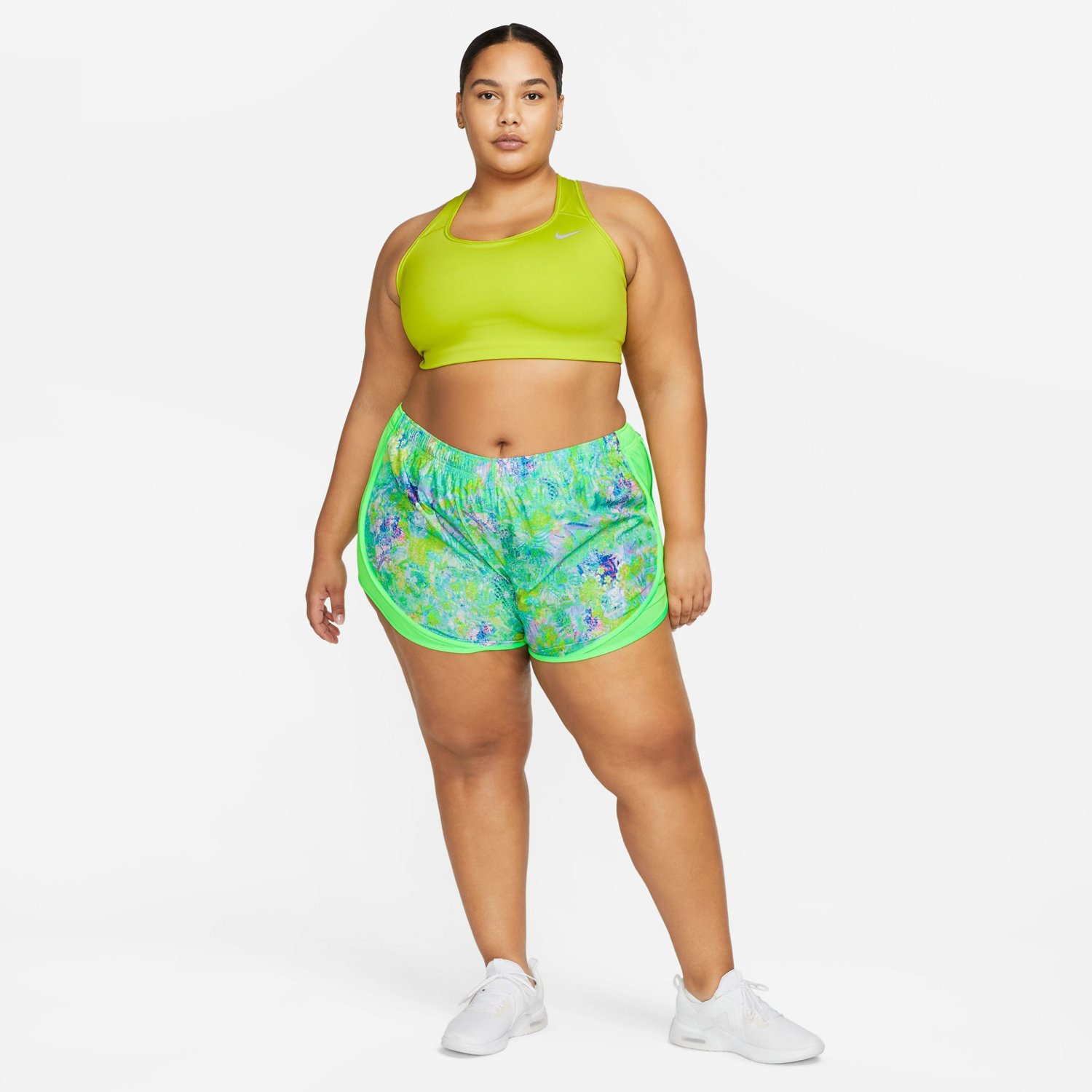 Nike Women's Dri-FIT All Over Print Tempo Shorts - view number 4