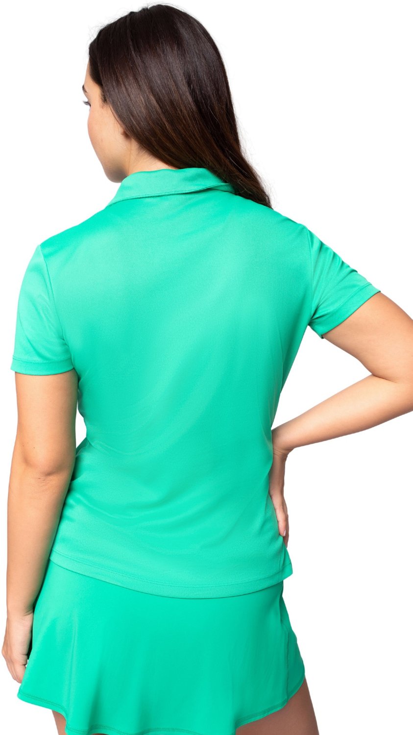 90 Degree by Reflex Women's Pique Tee Time Short Sleeve Polo - view number 2