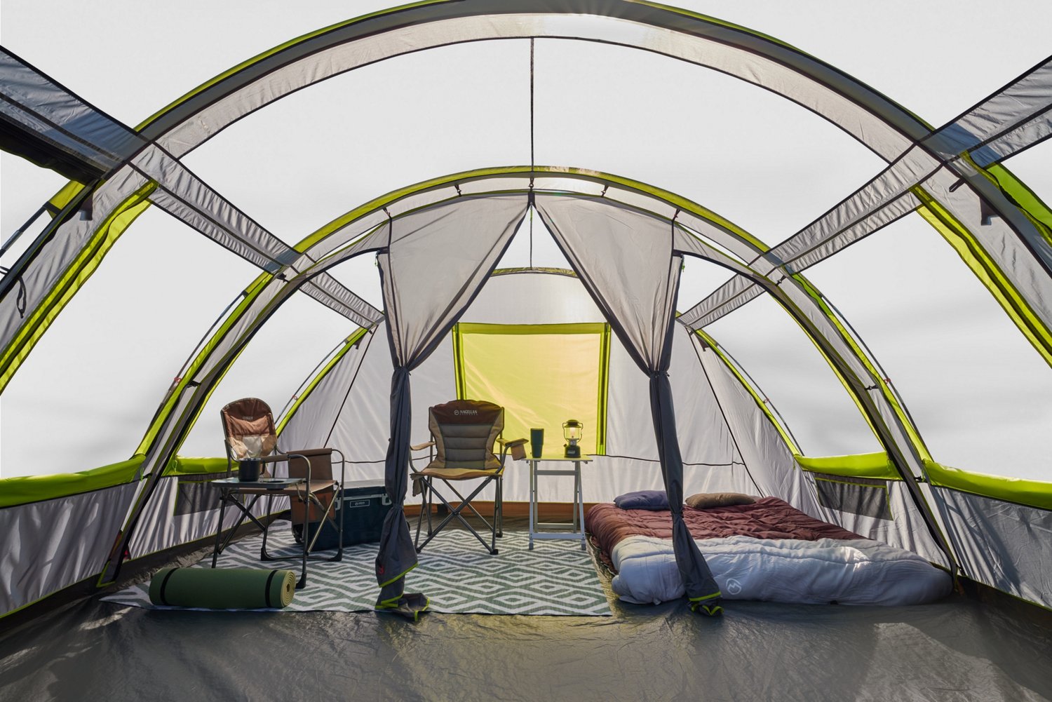 Magellan Outdoors XL 21Person Tunnel Tent Academy