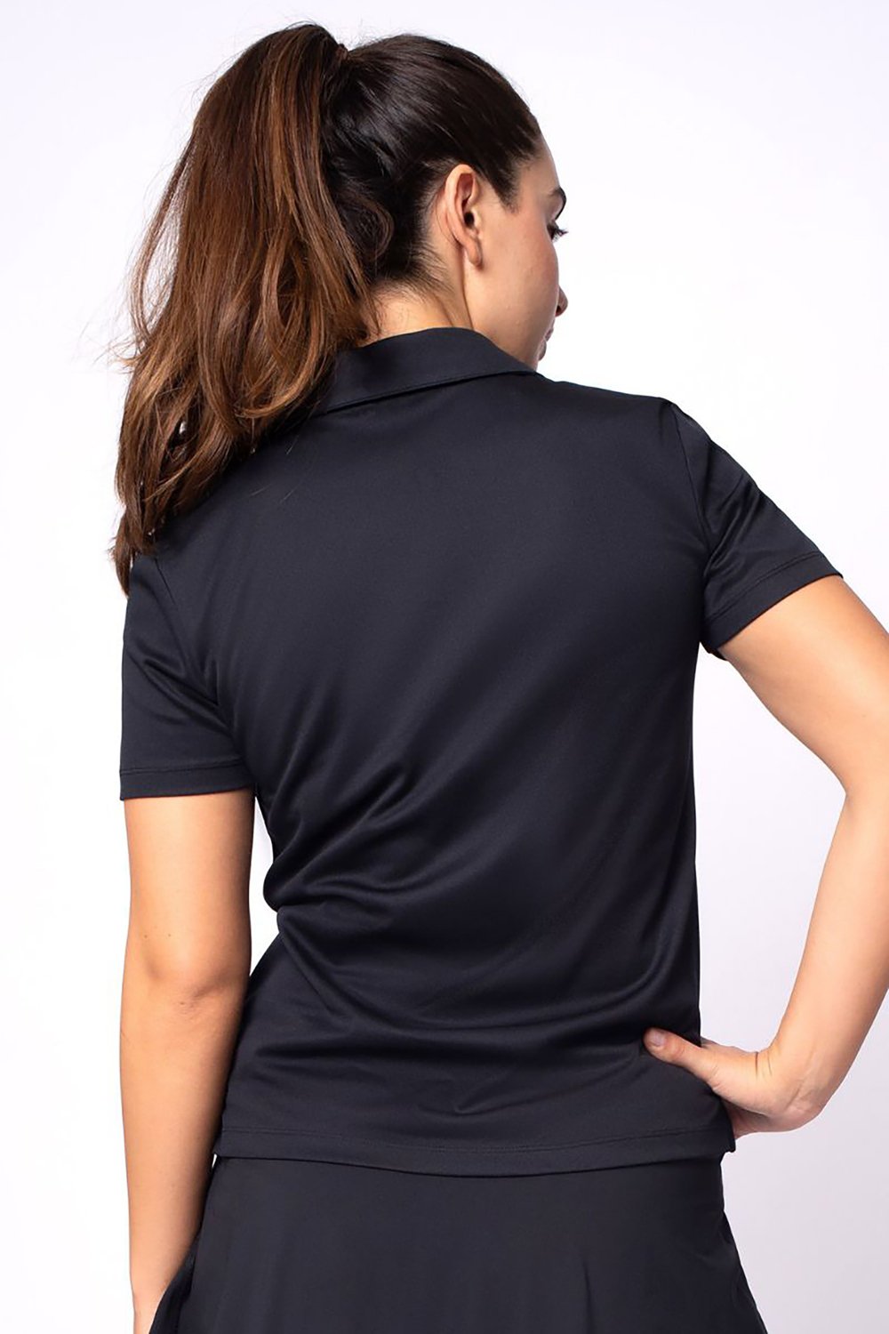 90 Degree by Reflex Women's Pique Tee Time Short Sleeve Polo - view number 2