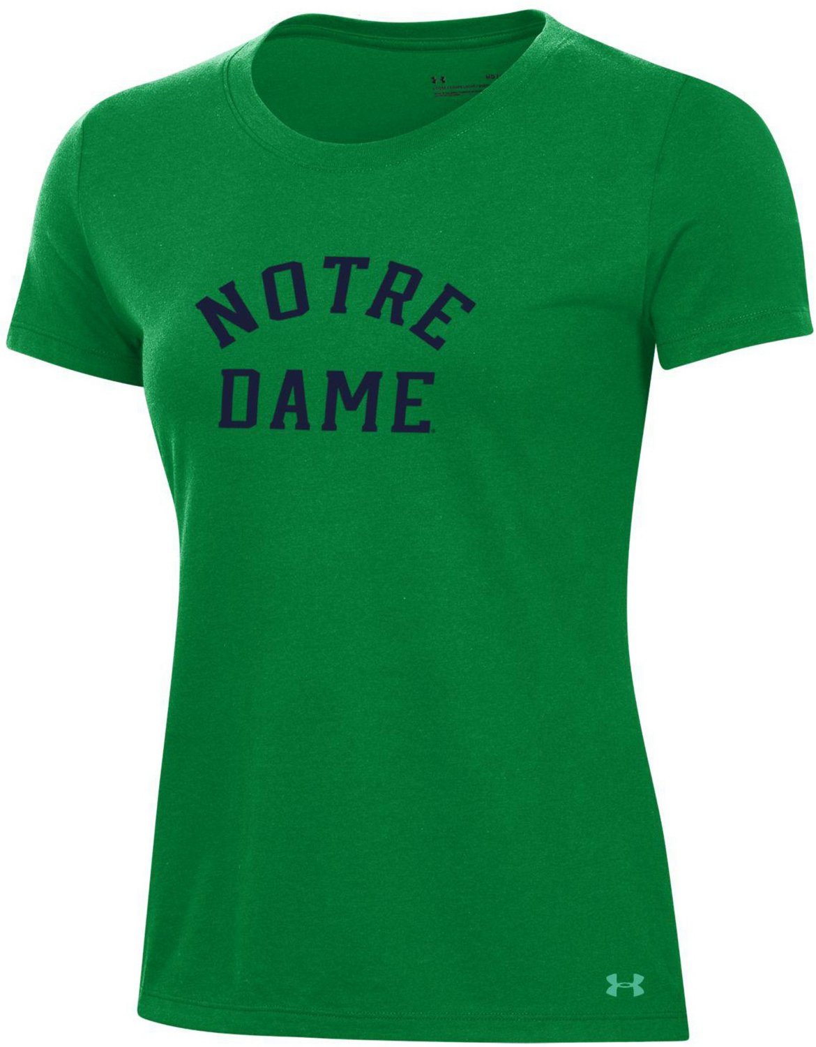Under Armour Women’s University of Notre Dame Team Performance Graphic T-shirt                                                 - view number 1