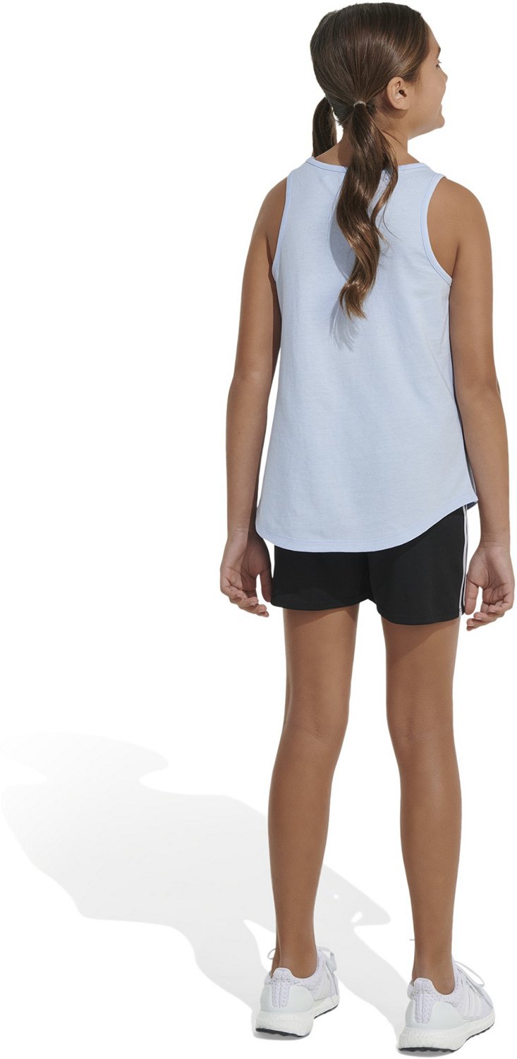 adidas Girls' Curve Hem Tank Top - view number 5
