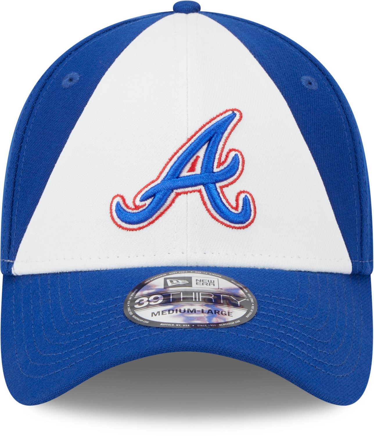 Atlanta Braves Flex Fit 360 Cap ⚾CLASSIC MLB PATCH/LOGO ⚾2 Sizes ⚾4 Colors  ⚾NEW