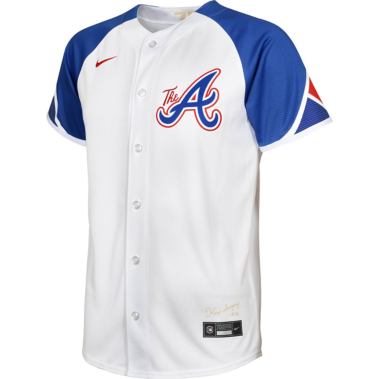 Nike Toddler Boys' Atlanta Braves 2023 City Connect Replica Jersey                                                               - view number 1