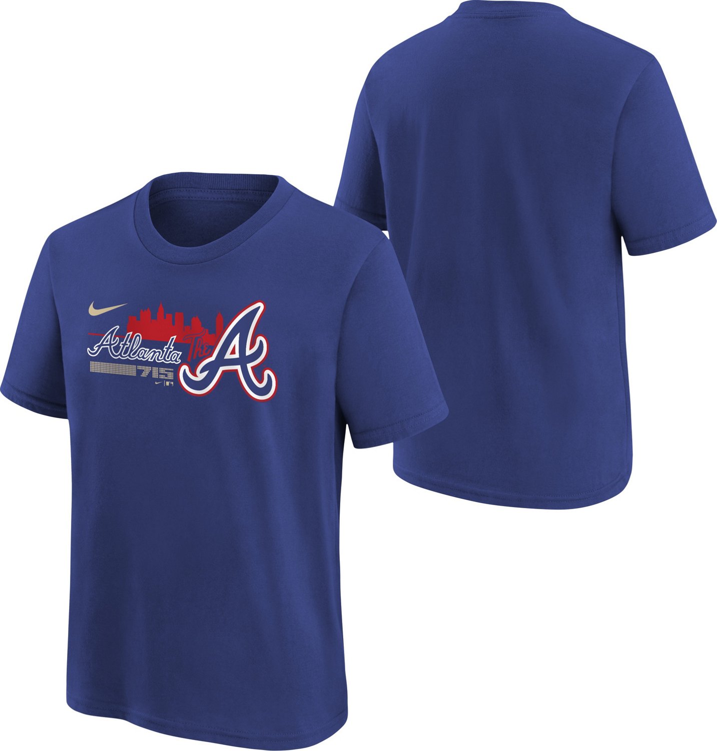 Nike Toddler Boys' Atlanta Braves 2023 City Connect T-Shirt, 2 Toddler - MLB Youth at Academy Sports