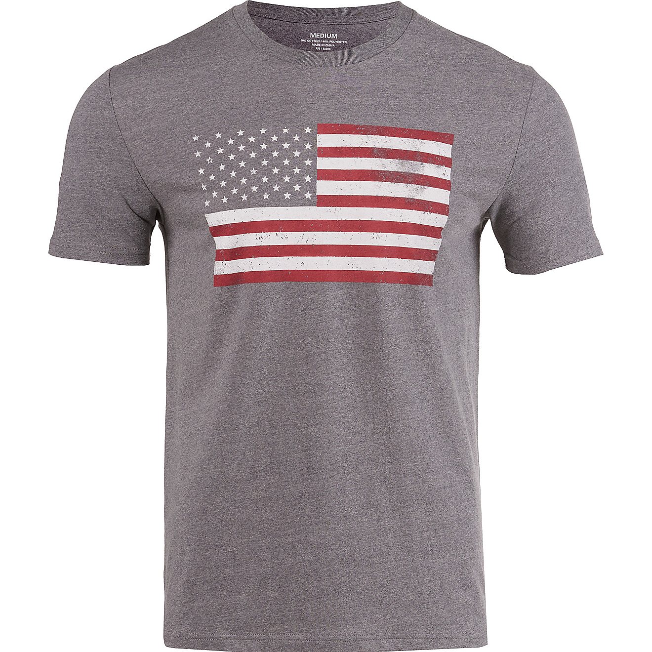 Americana Men's Vintage American Flag T-shirt                                                                                    - view number 1