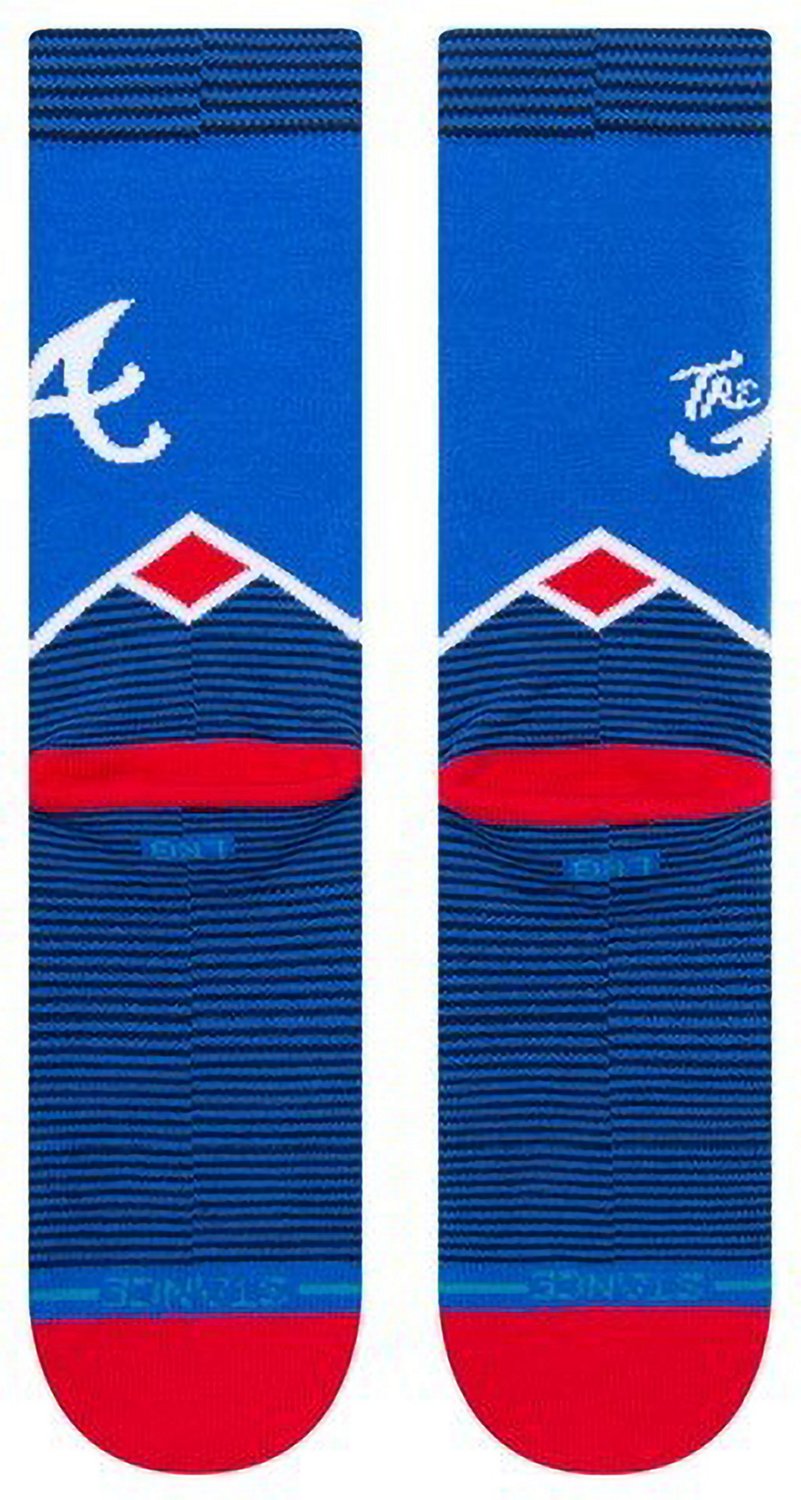 Stance Men's Atlanta Braves 2023 City Connect Crew Socks - view number 3