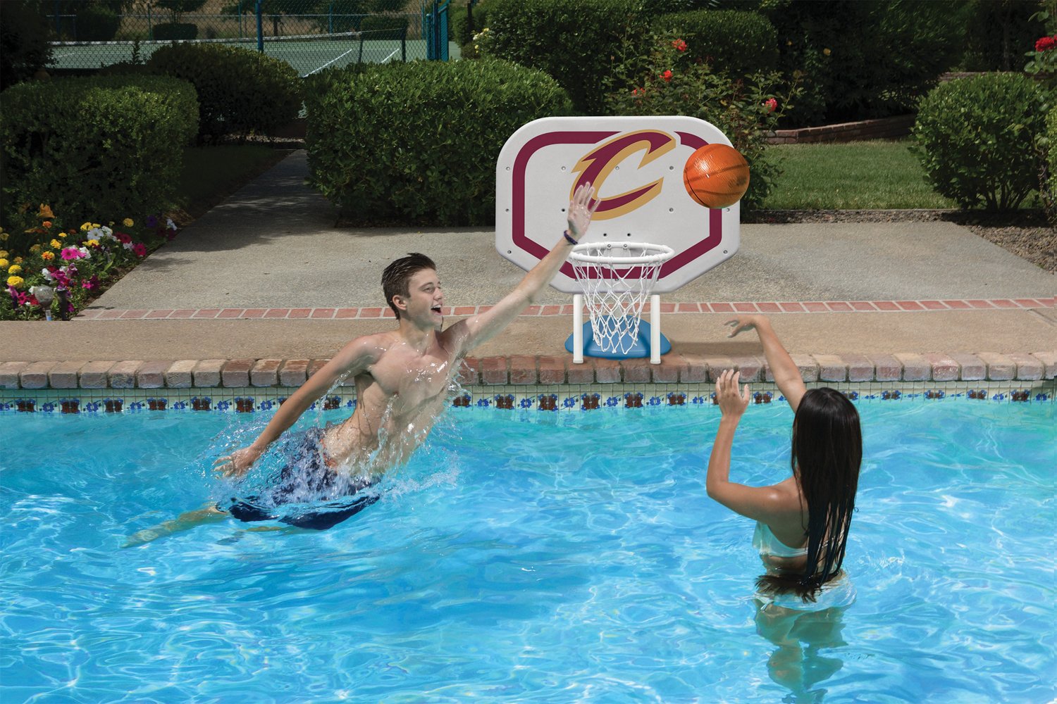 Poolmaster® Cleveland Cavaliers Pro Rebounder Style Poolside Basketball Game                                                    - view number 3