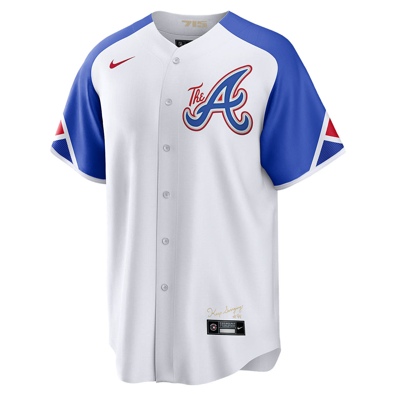 Nike Men's Atlanta Braves City Connect Replica Jersey                                                                            - view number 1