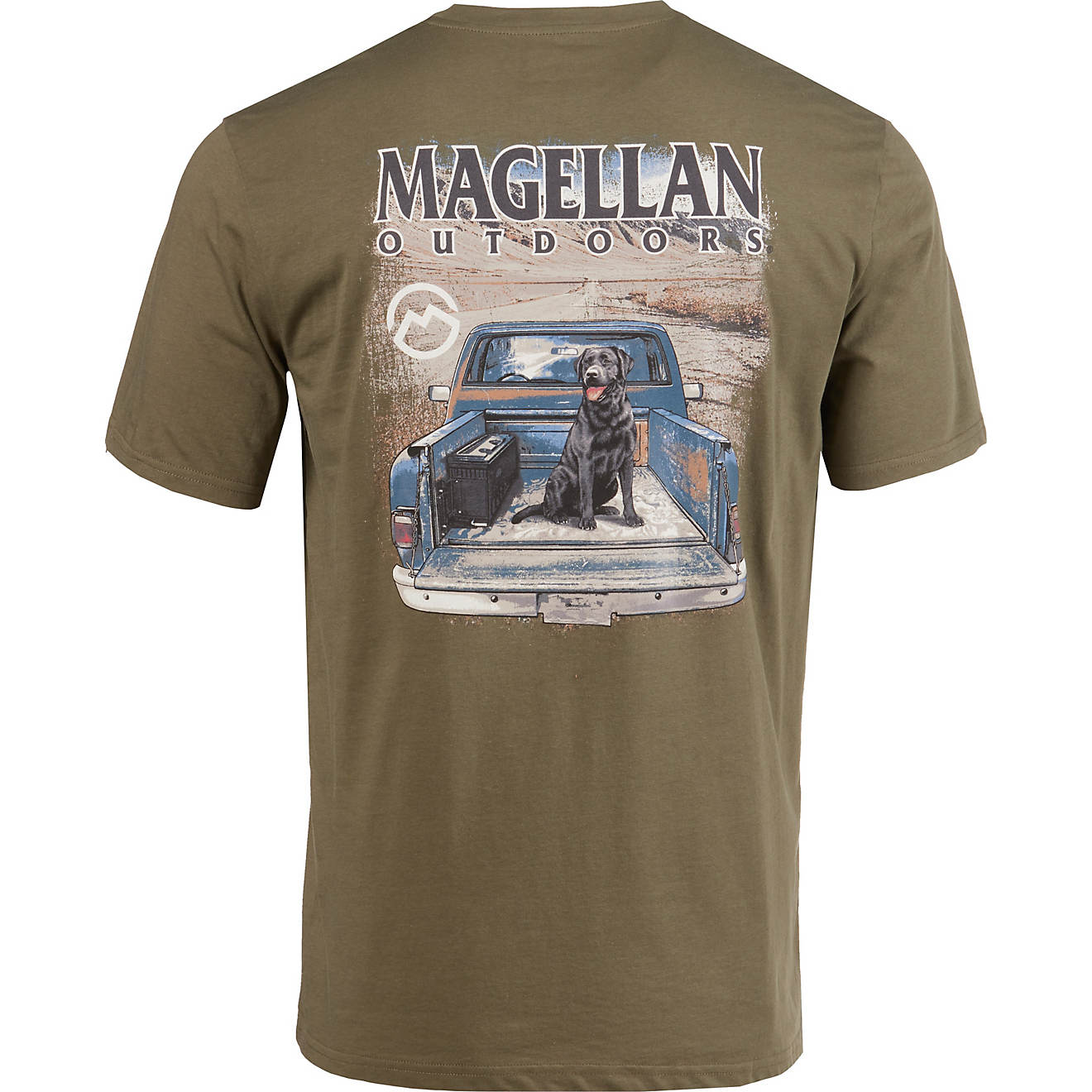 Magellan Outdoors Men's Lab Truck Dirt Road T-shirt                                                                              - view number 1