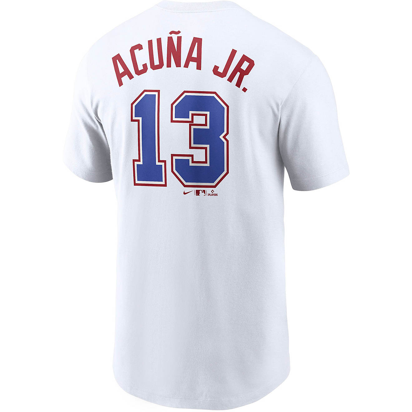 Nike Men’s Atlanta Braves Acuna Jr City Connect Name and Number Graphic T-shirt                                                - view number 1