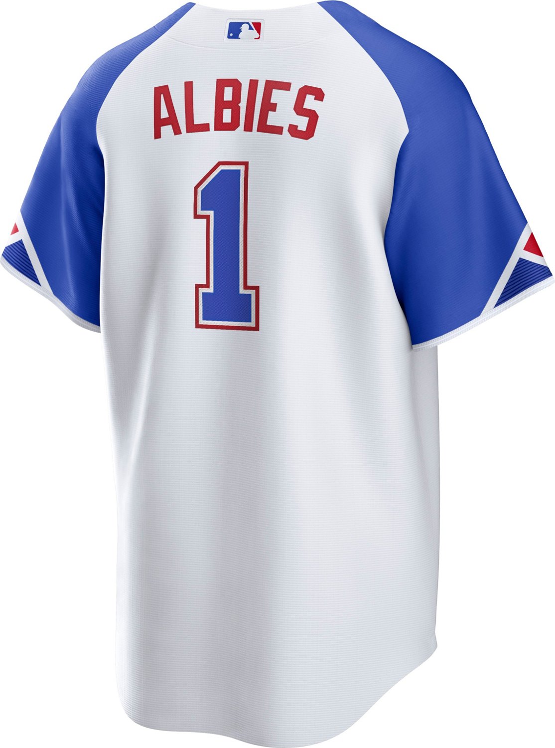 Men's Nike White Atlanta Braves Home Replica Team Jersey