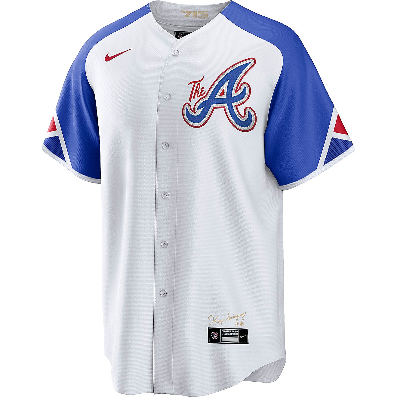 Nike Men's Atlanta Braves Olson City Connect Replica Jersey                                                                      - view number 2