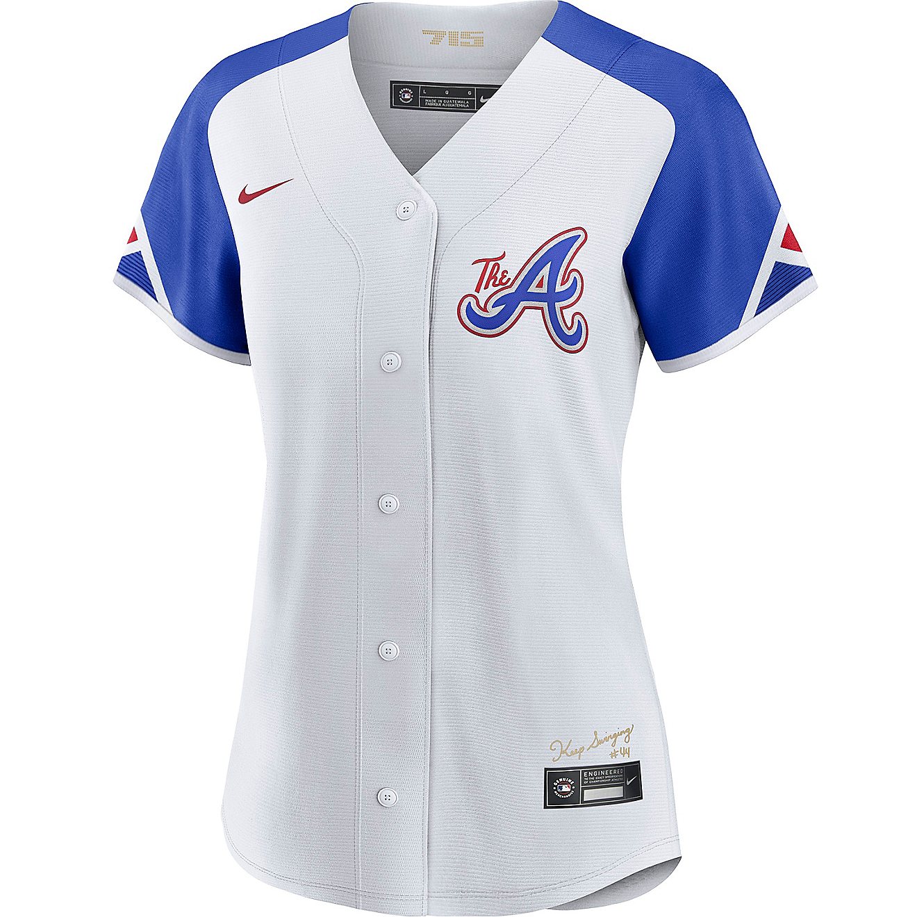 Nike Women’s Atlanta Braves Aaron City Connect Replica Jersey                                                                  - view number 2