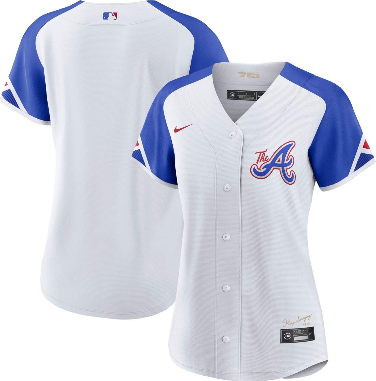 Nike Women’s Atlanta Braves City Connect Replica Jersey - view number 3