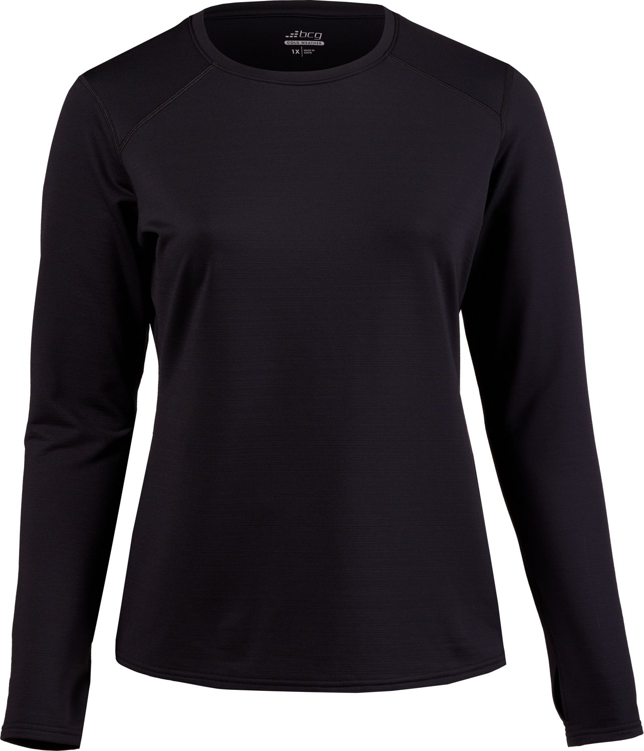 BCG Women's Cold Weather Long Sleeve Crew Top