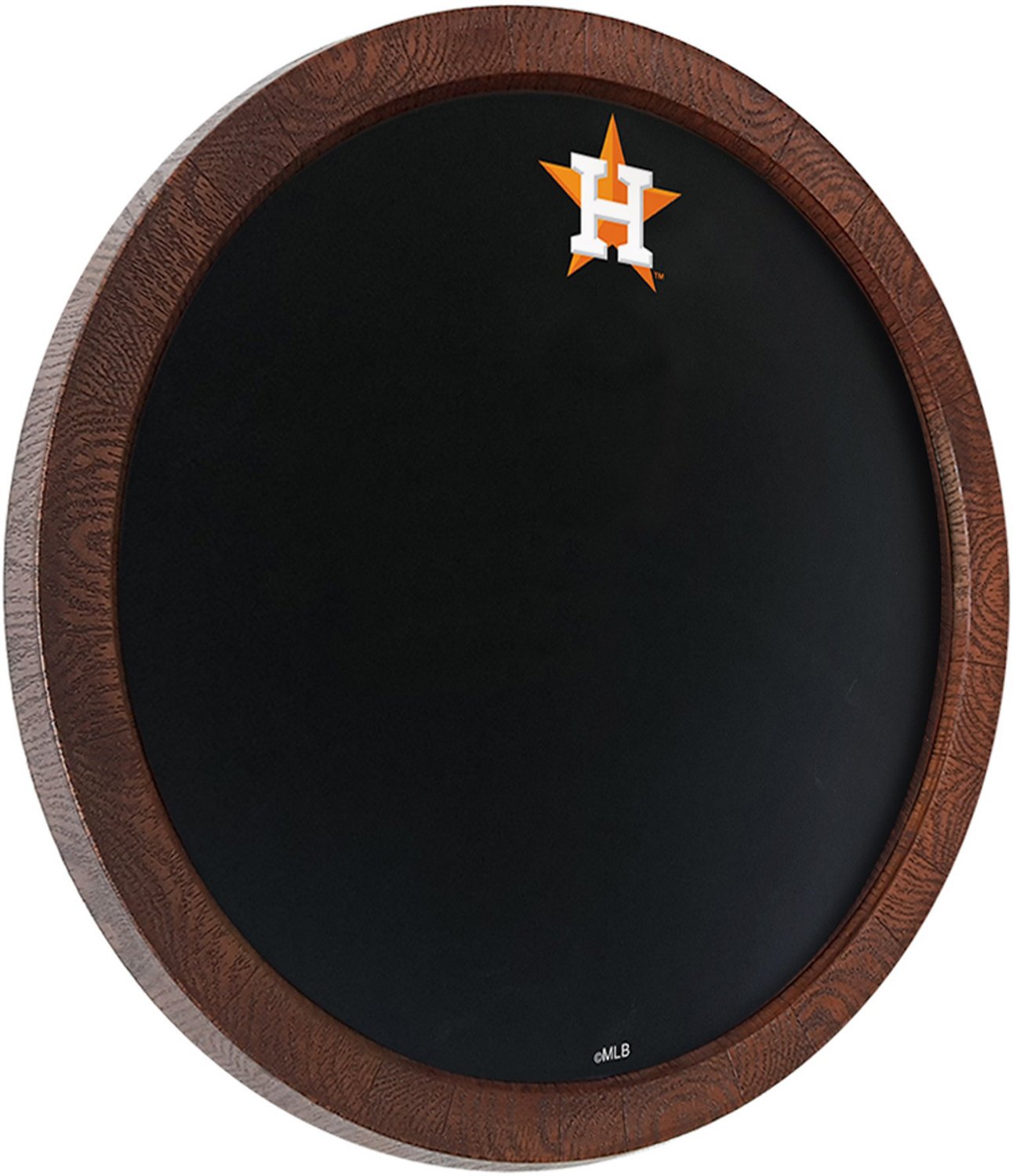 The Fan-Brand Houston Astros Chalkboard Faux Barrel Top Sign - view number 2