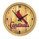 The Fan-Brand St. Louis Cardinals Faux Barrel Top Wall Clock                                                                     - view number 1 selected