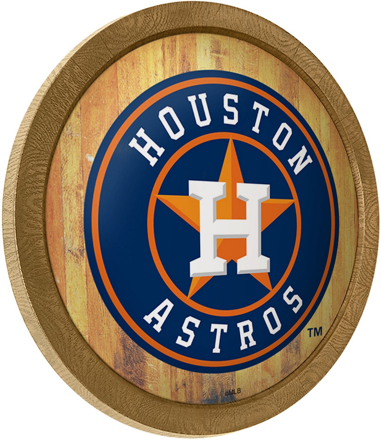 The Fan-Brand Houston Astros Faux Barrel Top Sign                                                                                - view number 2