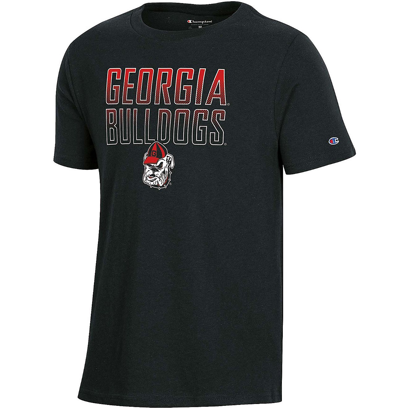 Champion Boys' University of Georgia Team Over Mascot T-shirt                                                                    - view number 1