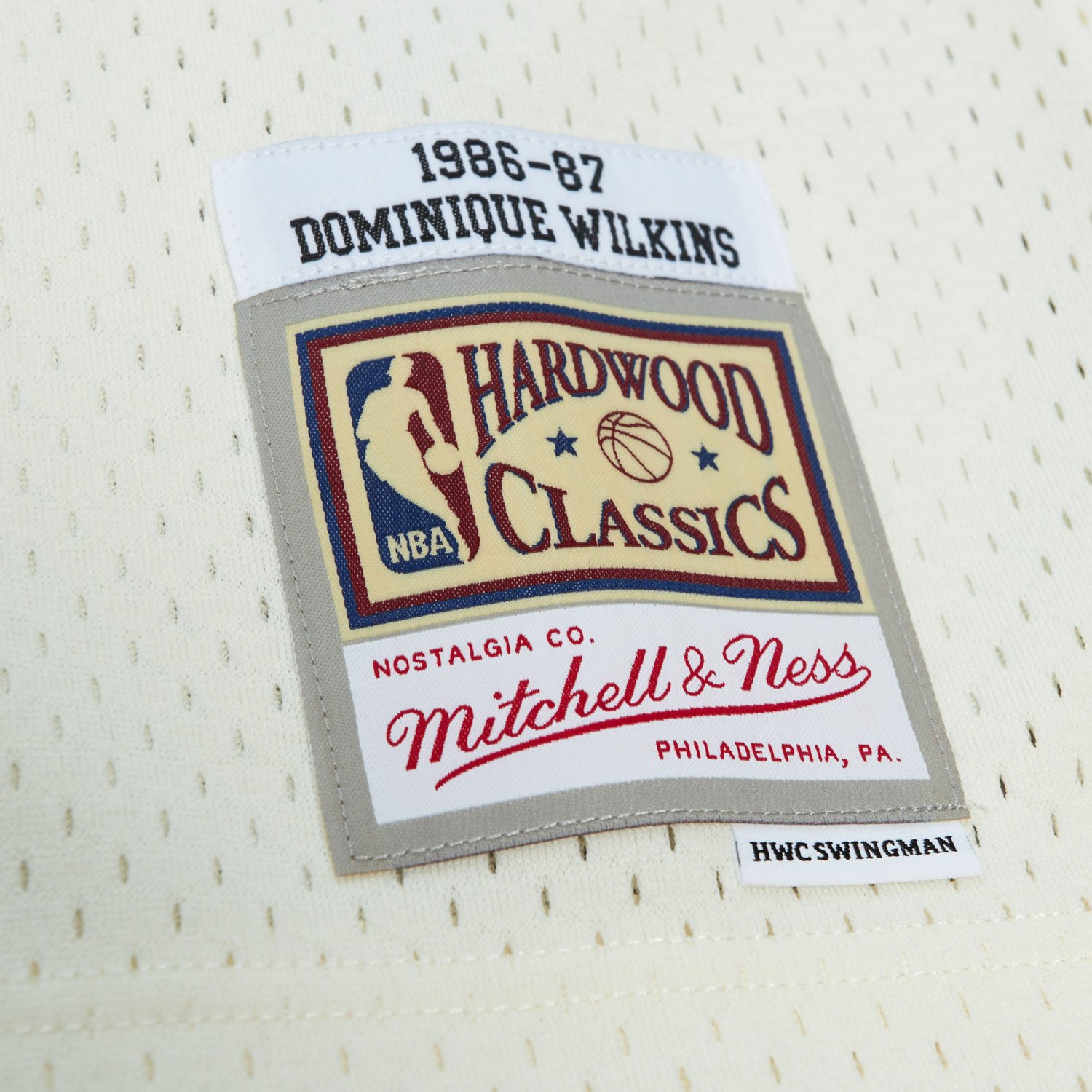 Mitchell & Ness Men's Atlanta Hawks Dominique Wilkins #21 Energy Jersey - view number 4