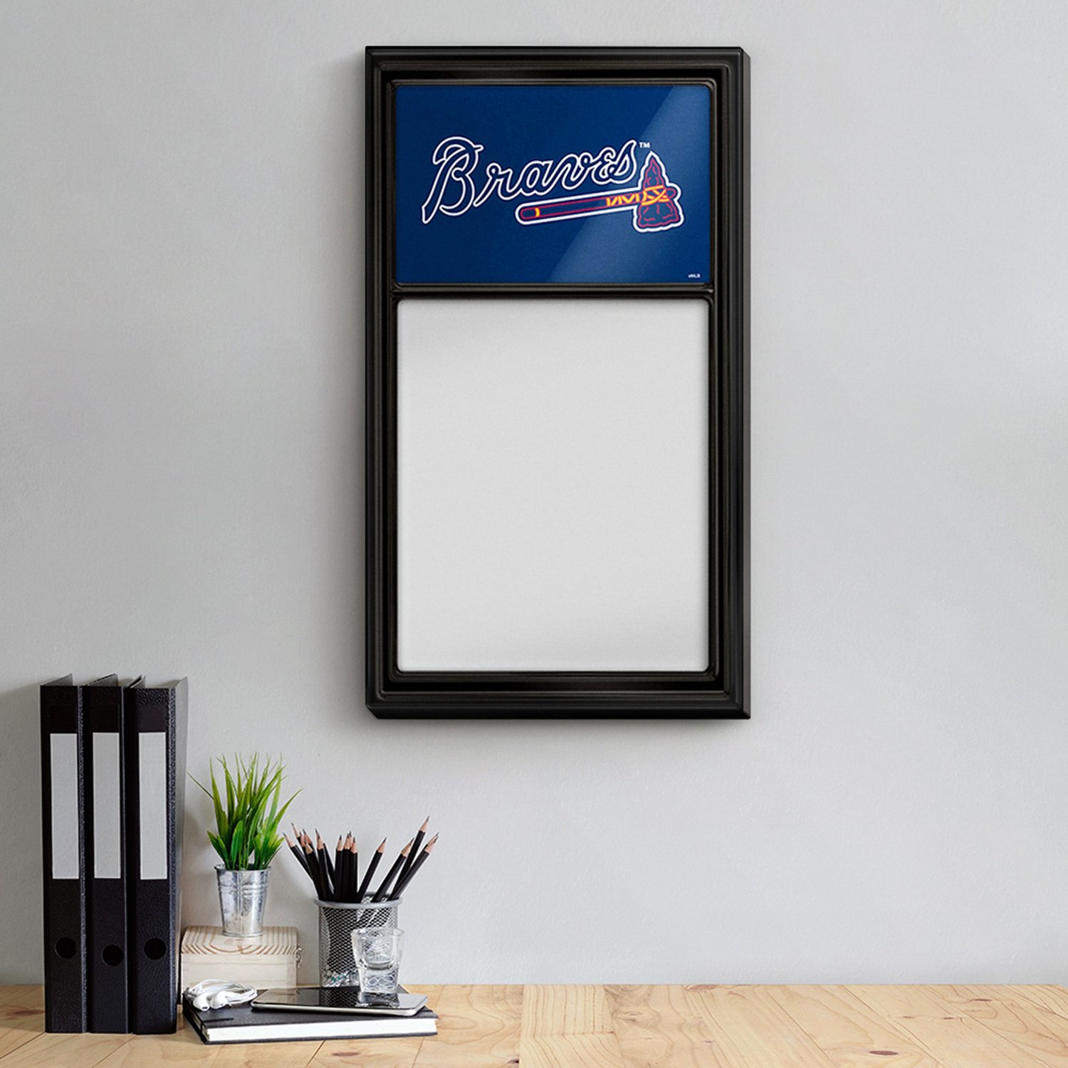 The Fan-Brand Atlanta Braves Logo Dry Erase Note Board - view number 5