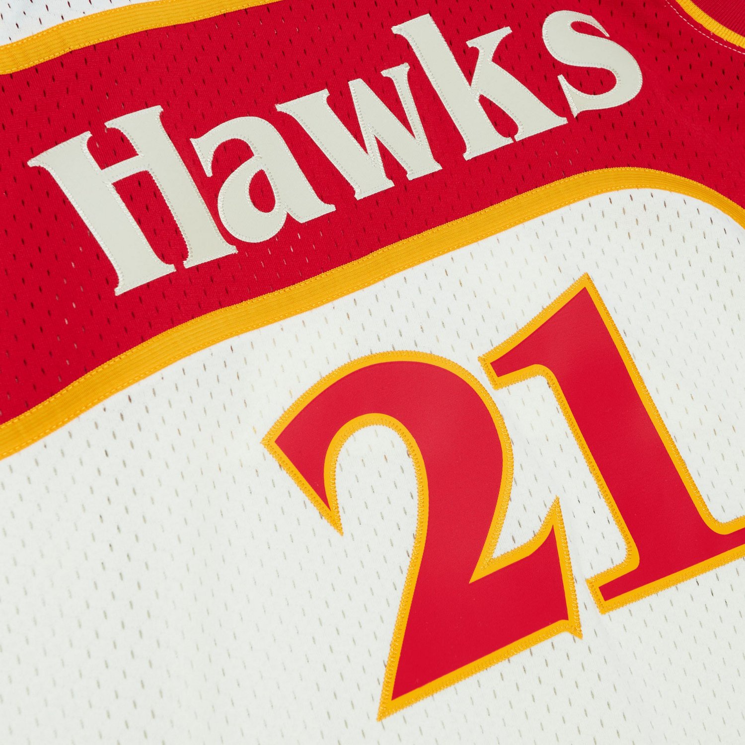 Mitchell & Ness Men's Atlanta Hawks Dominique Wilkins #21 Energy Jersey - view number 3