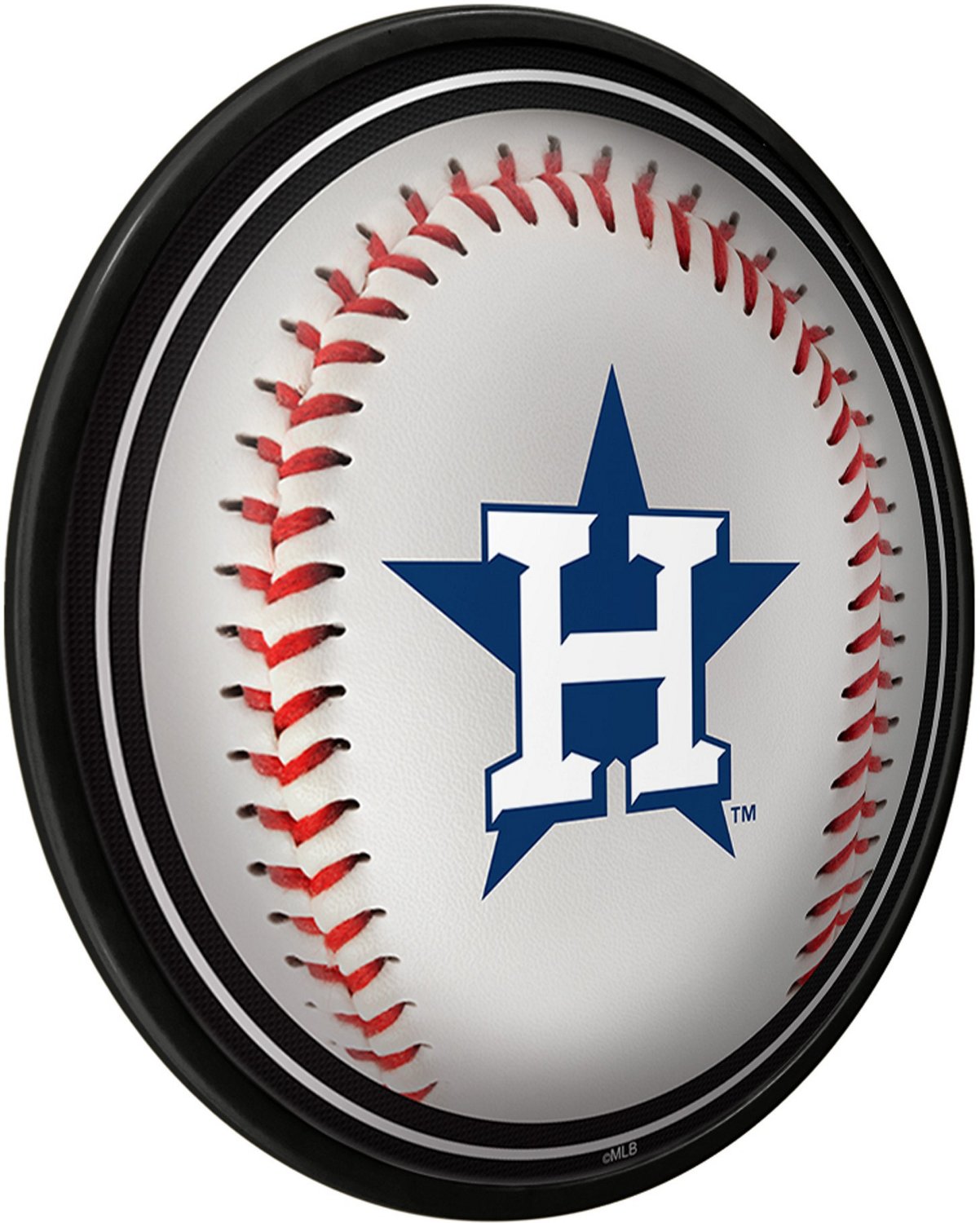 The Fan-Brand Houston Astros Baseball Modern Disc Wall Sign                                                                      - view number 2