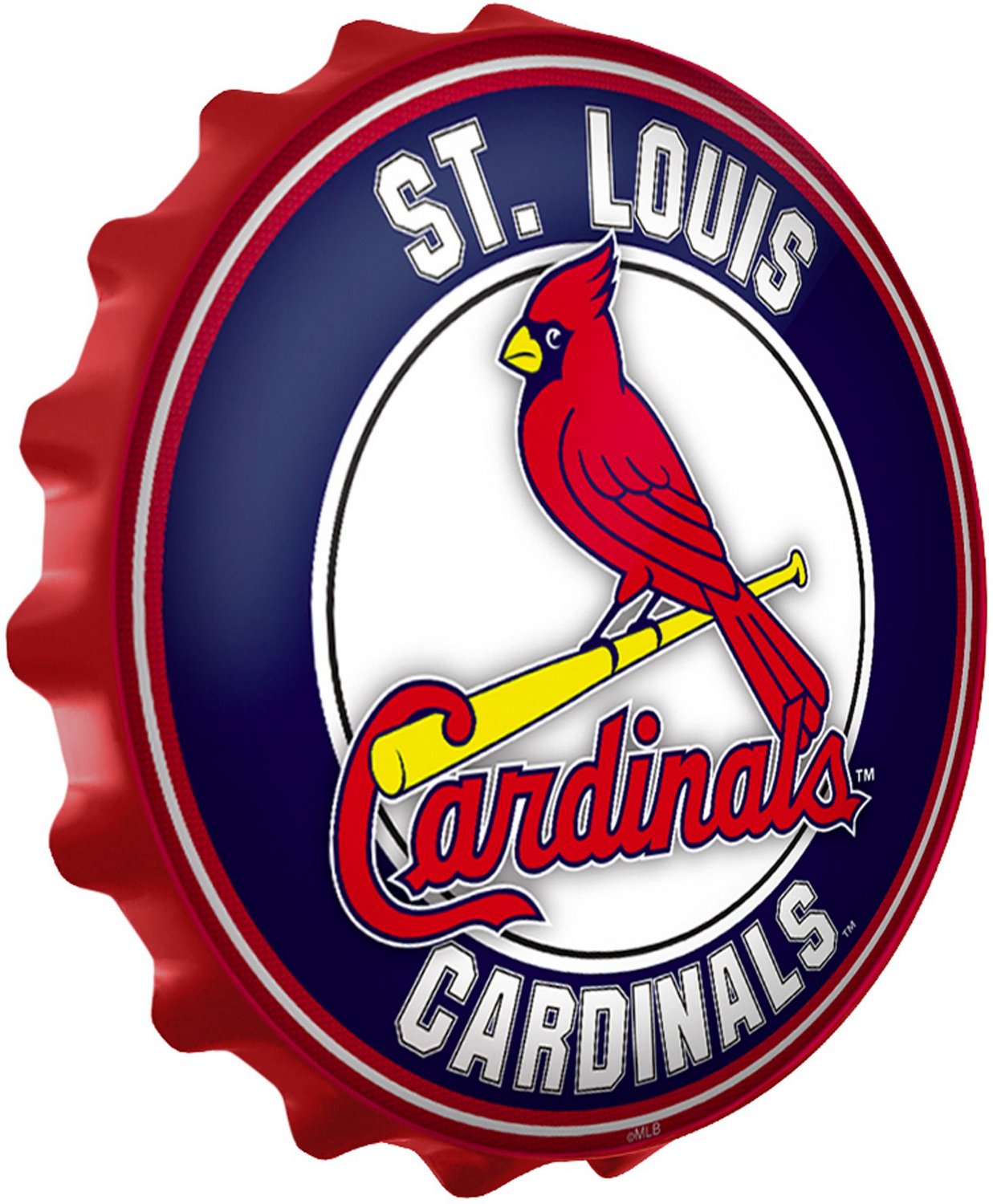 The Fan-Brand St. Louis Cardinals Bottle Cap Wall Sign - view number 2