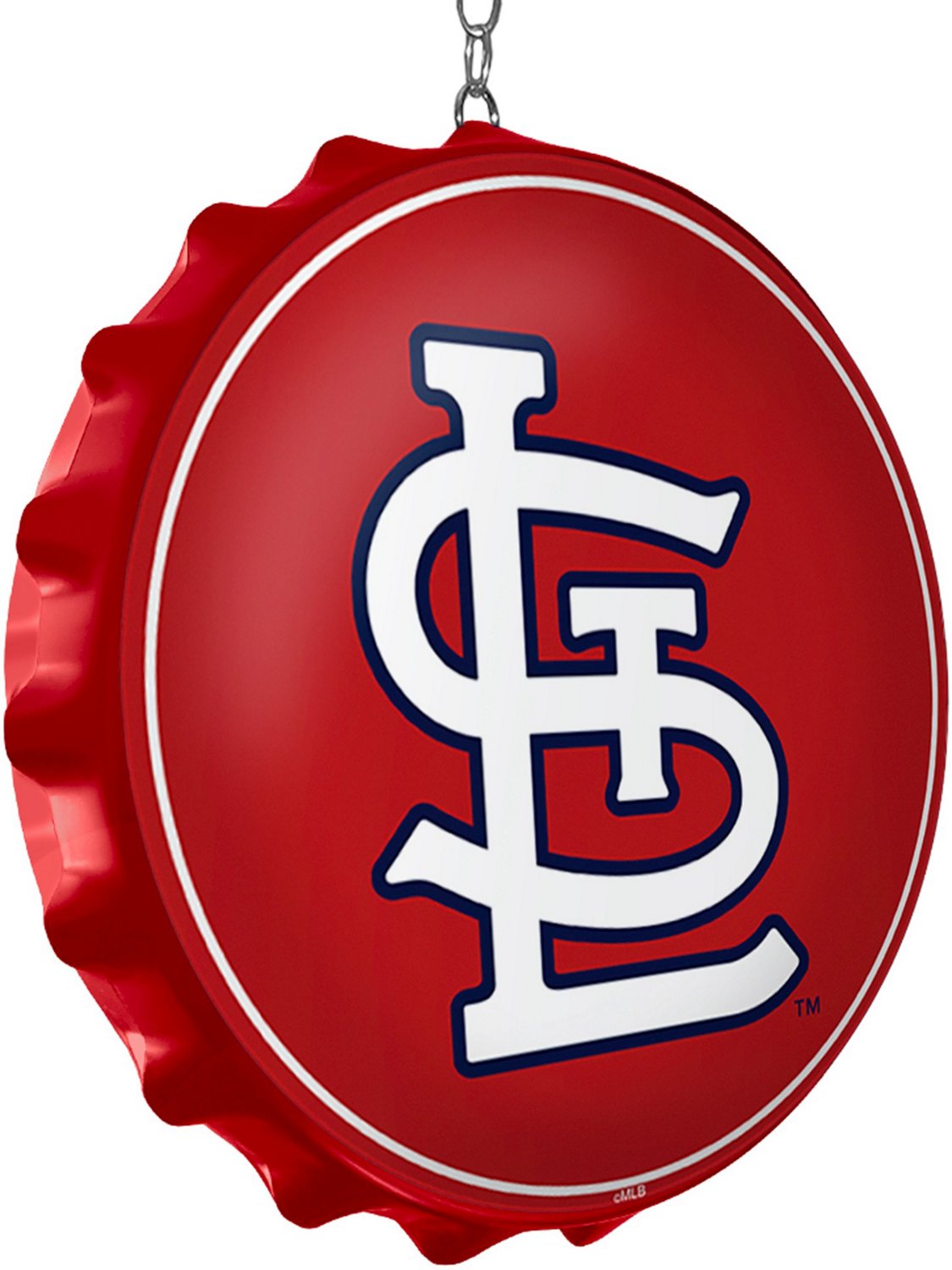 The Fan-Brand St. Louis Cardinals Double-Sided Bottle Cap Dangler - view number 2