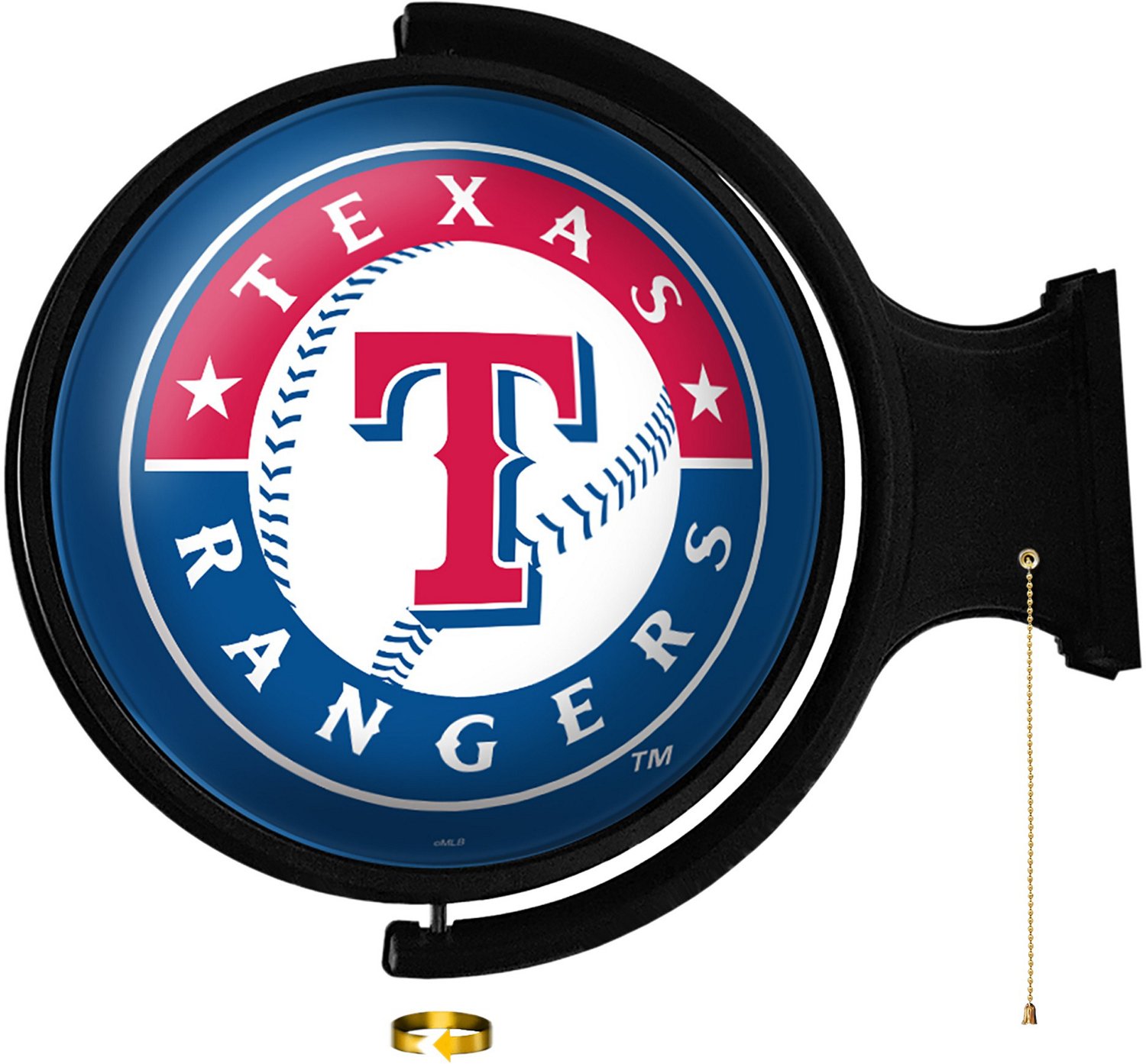 The Fan-Brand Texas Rangers Original Rotating Lighted Wall Sign | Academy