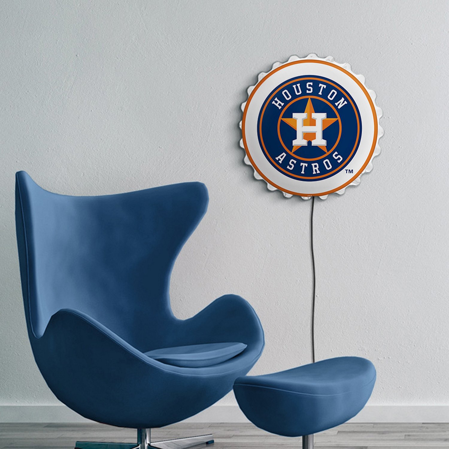 The Fan-Brand Houston Astros Bottle Cap Wall Light - view number 5