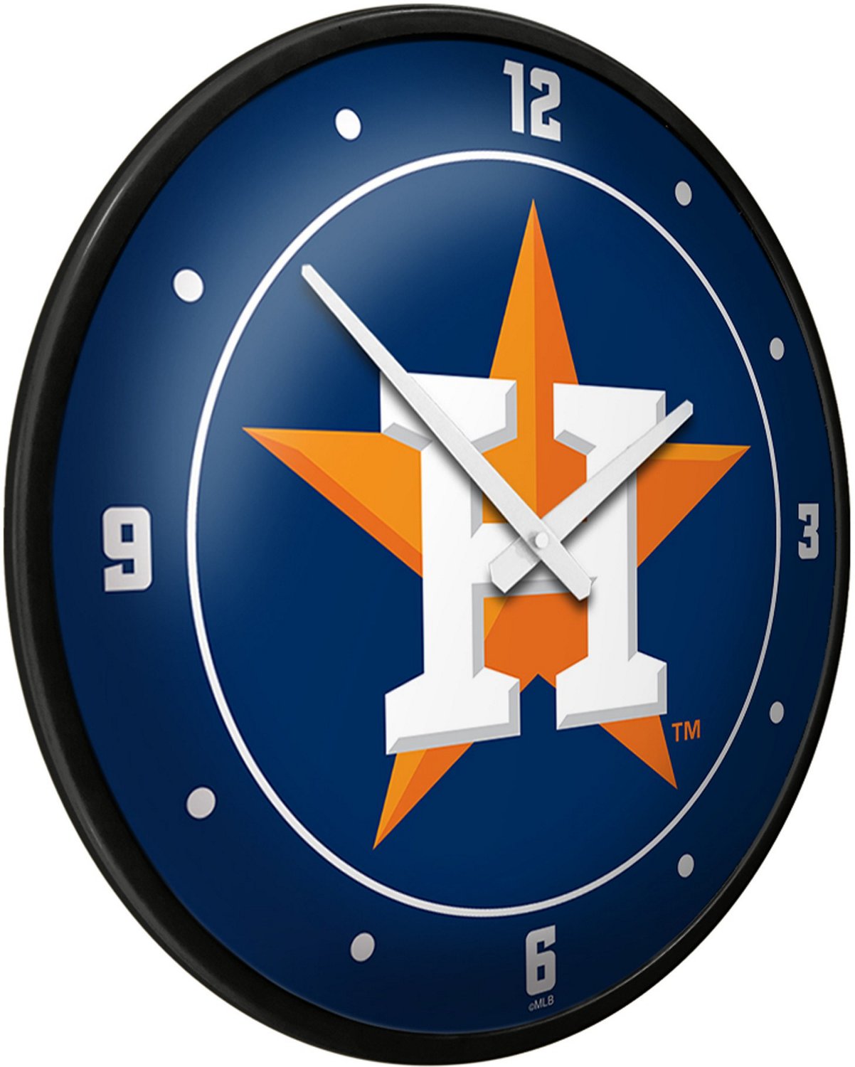 The Fan-Brand Houston Astros Logo Modern Disc Wall Clock                                                                         - view number 2