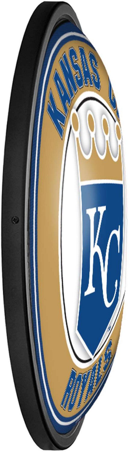 The Fan-Brand Kansas City Royals Round Slimline Lighted Wall Sign                                                                - view number 3