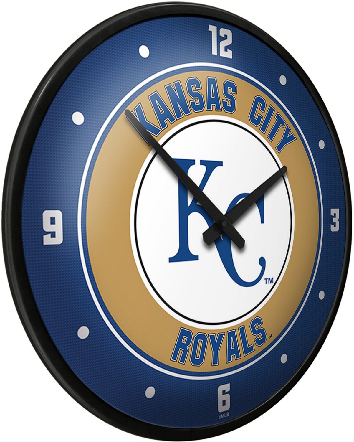 The Fan-Brand Kansas City Royals Modern Disc Wall Clock - view number 2
