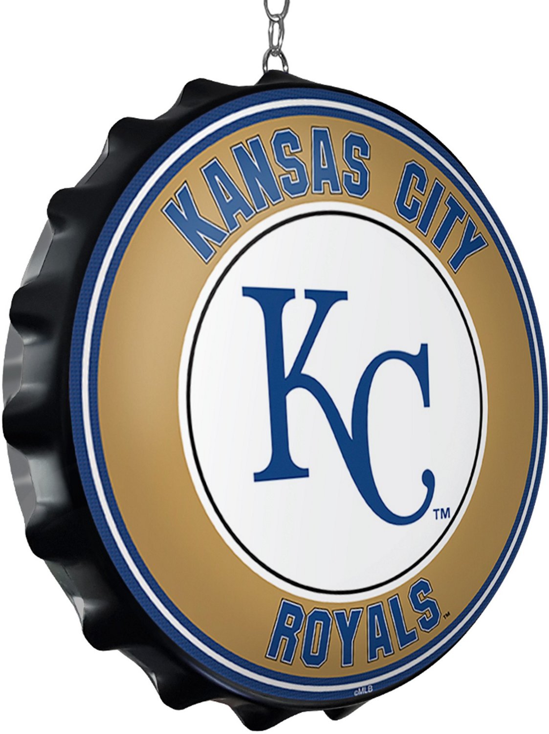 The Fan-Brand Kansas City Royals Bottle Cap Dangler - view number 2