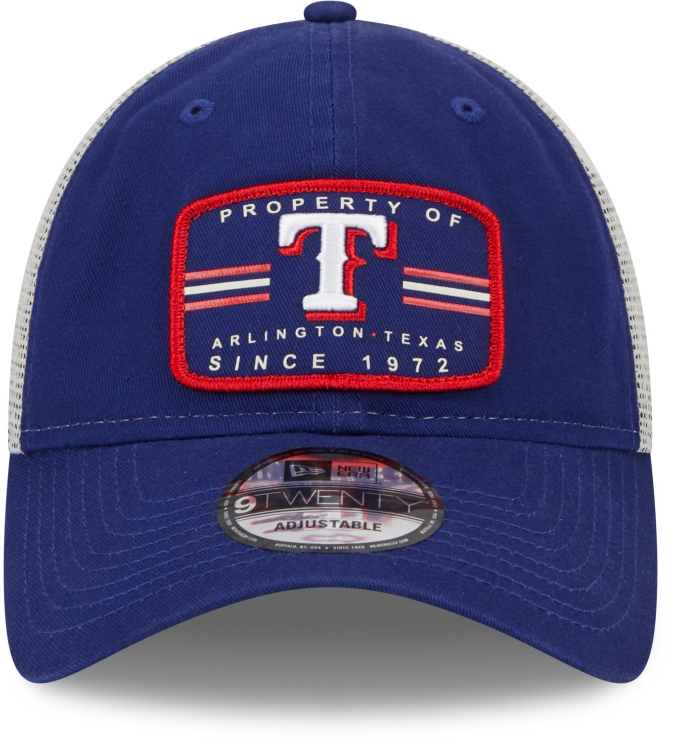 New Era Men's Texas Rangers Camo Basic 9TWENTY Cap - view number 2