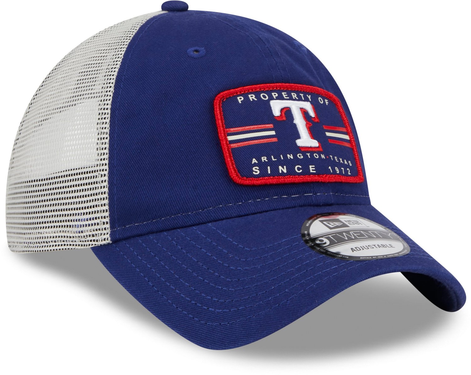 New Era Men's Texas Rangers Camo Basic 9TWENTY Cap - view number 3