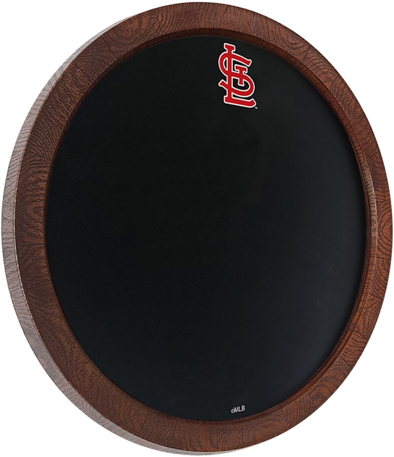 The Fan-Brand St. Louis Cardinals Logo Chalkboard Faux Barrel Top Sign - view number 2