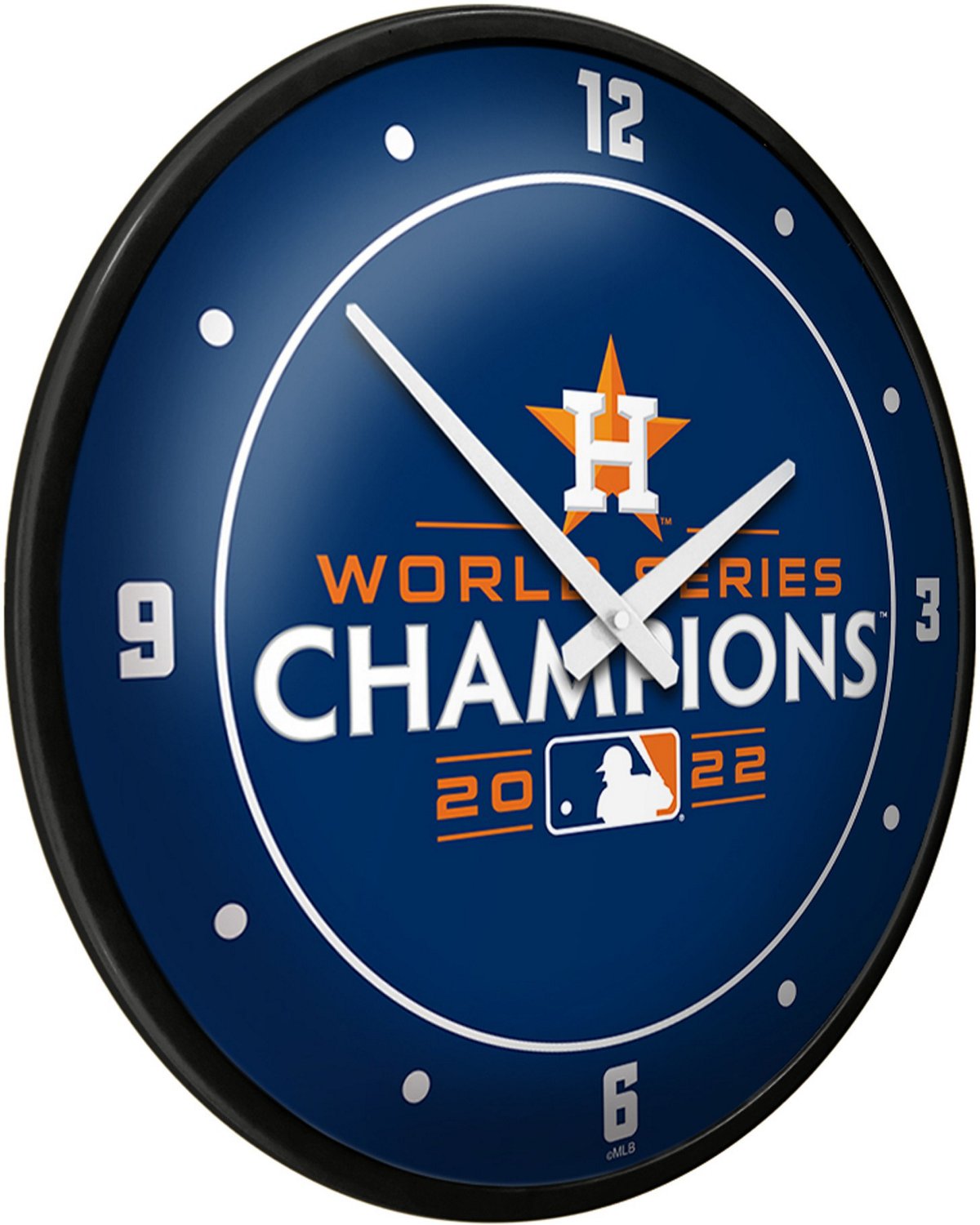 The Fan-Brand Houston Astros World Series Champs Modern Disc Wall Clock - view number 2