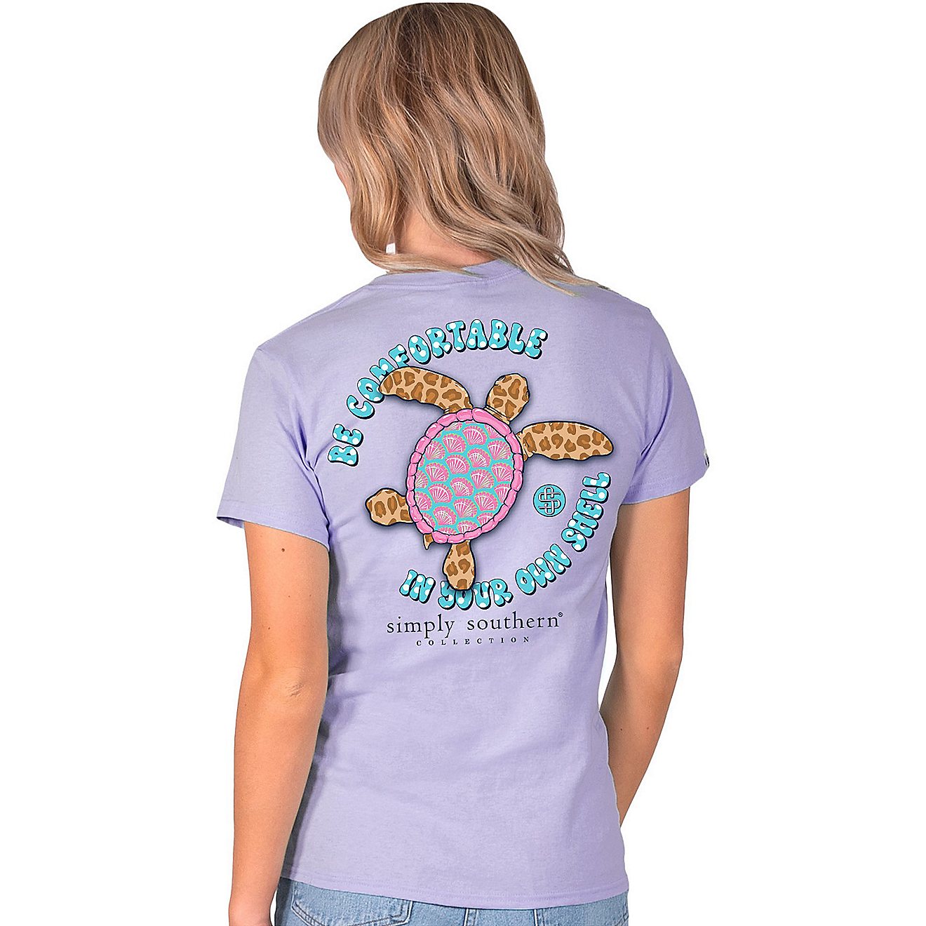 Simply Southern Women's Save Shell Aster T-shirt                                                                                 - view number 1