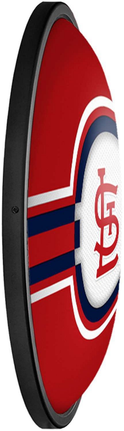 The Fan-Brand St. Louis Cardinals Logo Oval Slimline Lighted Wall Sign                                                           - view number 3