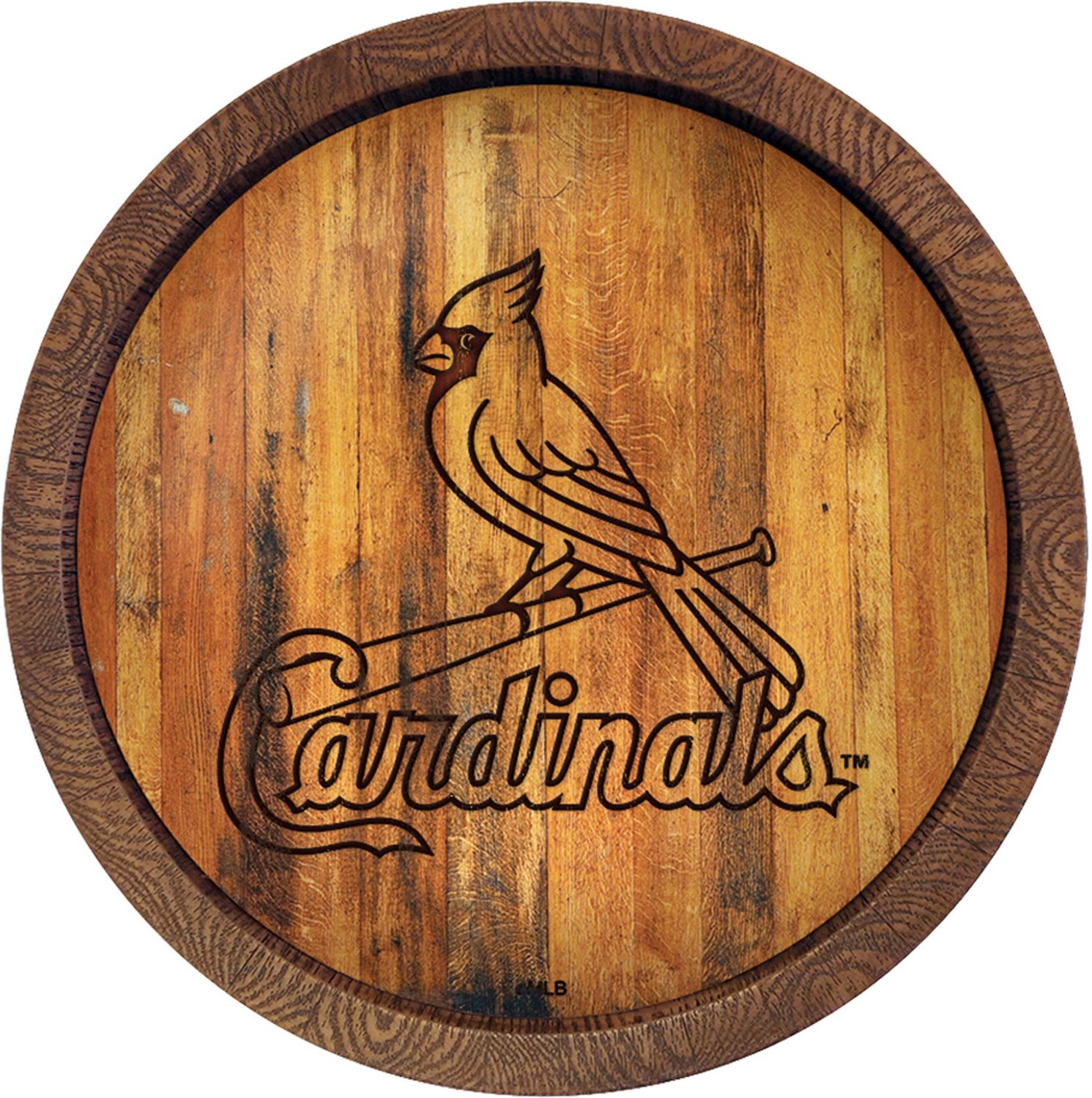 The Fan-Brand St. Louis Cardinals Branded Faux Barrel Top Sign