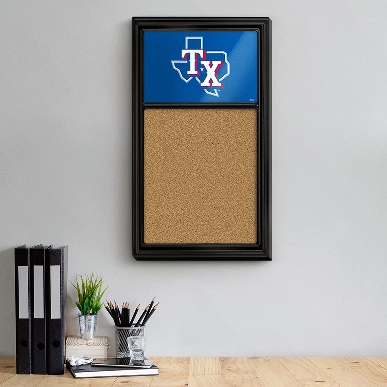 The Fan-Brand Texas Rangers Cork Note Board - view number 5
